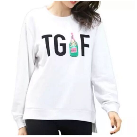 Green Tea size M  oversized fleece sweatshirt. - Picture 3 of 7